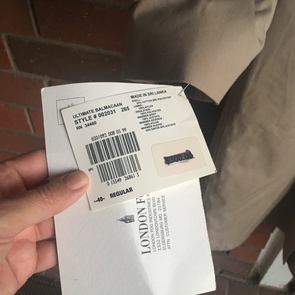 London Fog jacket NWT - Picture 3 of 4